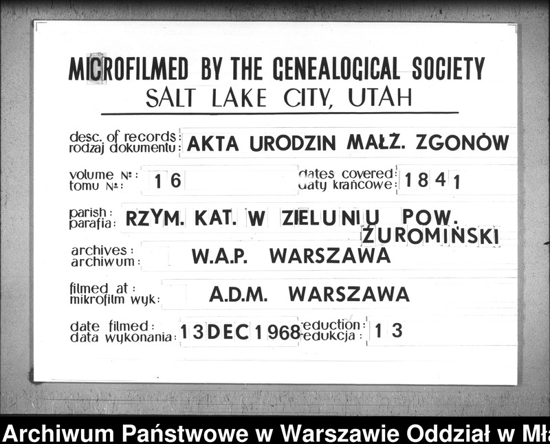 image.from.unit.number "Akta urodzin, małżeństw i zgonów"
