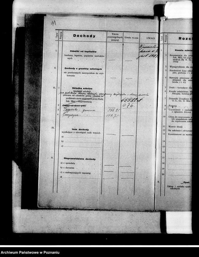 Obraz 14 z jednostki "Szkoła Powszechna- Targowiska, powiat Śmigiel"