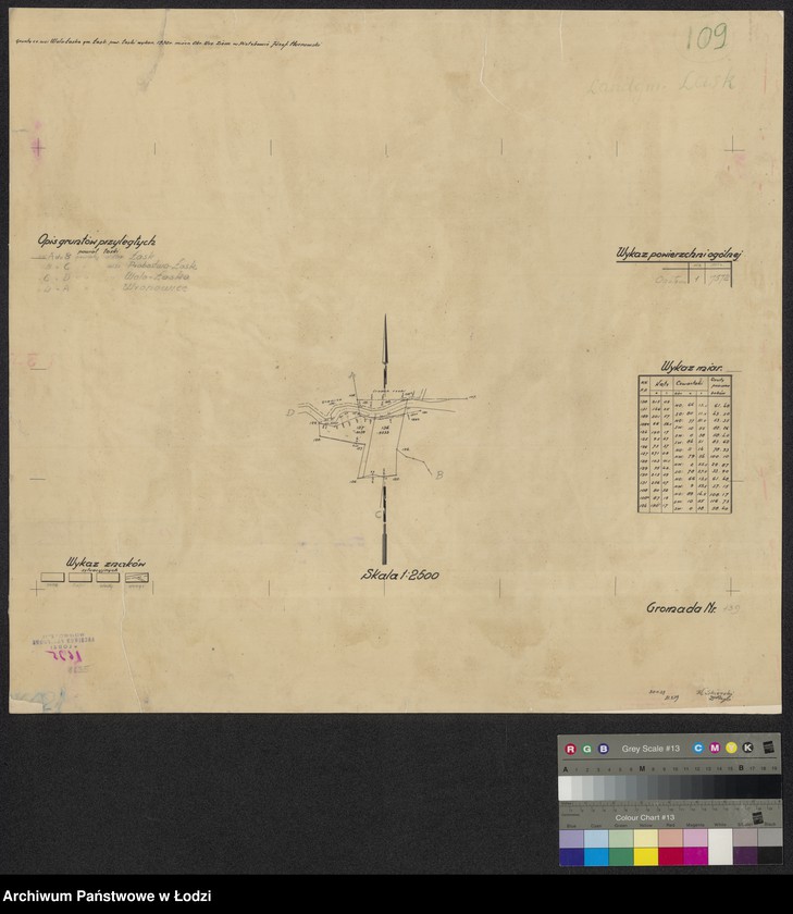 Obraz 1 z jednostki "Grunty części wsi Wola Łaska powiat łaski"