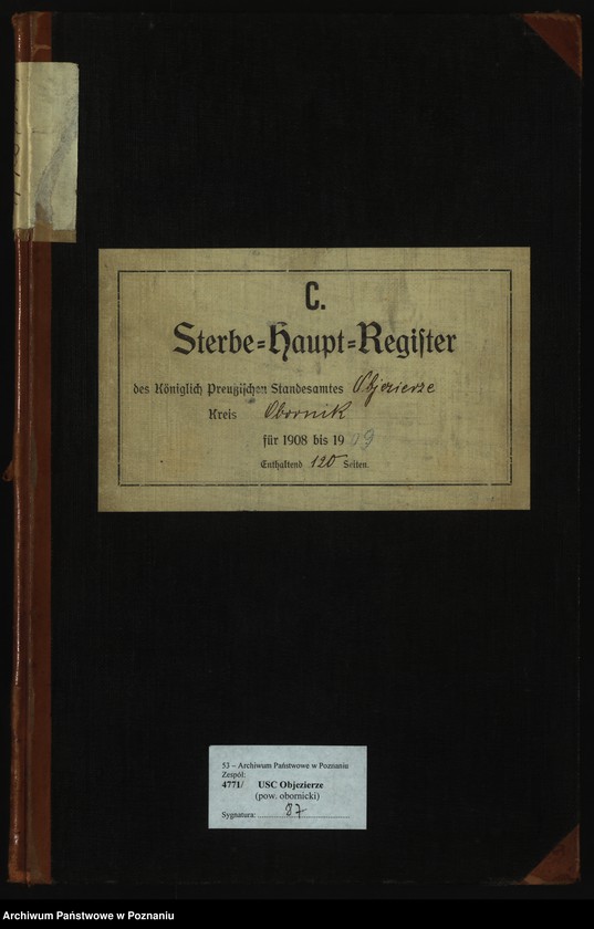 Obraz 2 z jednostki "Sterbe-Haupt-Register"