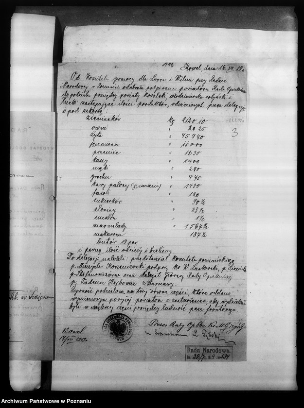 Obraz 8 z jednostki "Korespondencja w sprawie pomocy materialnej dla Kresów Wschodnich."