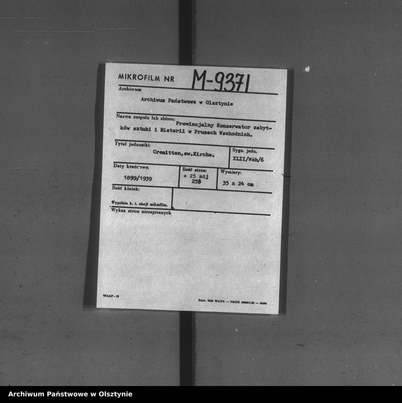 image.from.unit.number "Cremitten, evangelische Kirche"