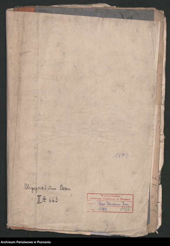 Obraz 2 z jednostki "A. betr. die Feststellung der Untertanen Verhältnisse des hier wegen Verdacht politischer Umtriebe verhaftet gewesen Robert von Wolski; Boleslaus von Wolski und den Thadeus von Wolanowski"