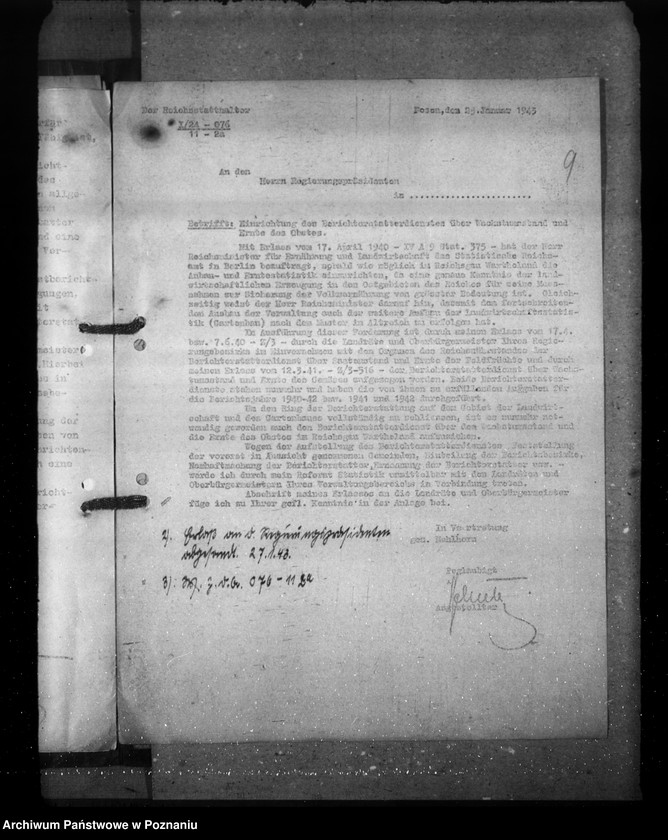 Obraz 13 z jednostki "Obstbaumzählung, Obsterntestatistik (korespondencja)"