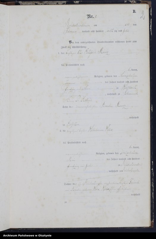 image.from.unit.number "Heiraths-Neben-Register Nr 1 - 29"