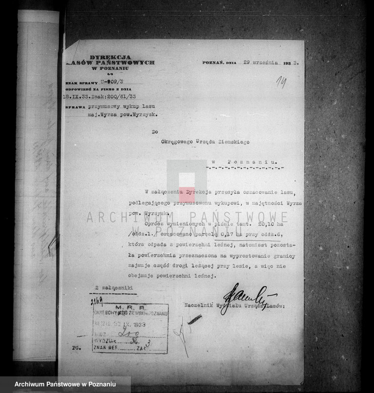 Obraz 19 z jednostki "Szacunek nieruchomości ziemskiej Wyrza w powiecie wyrzyskim"