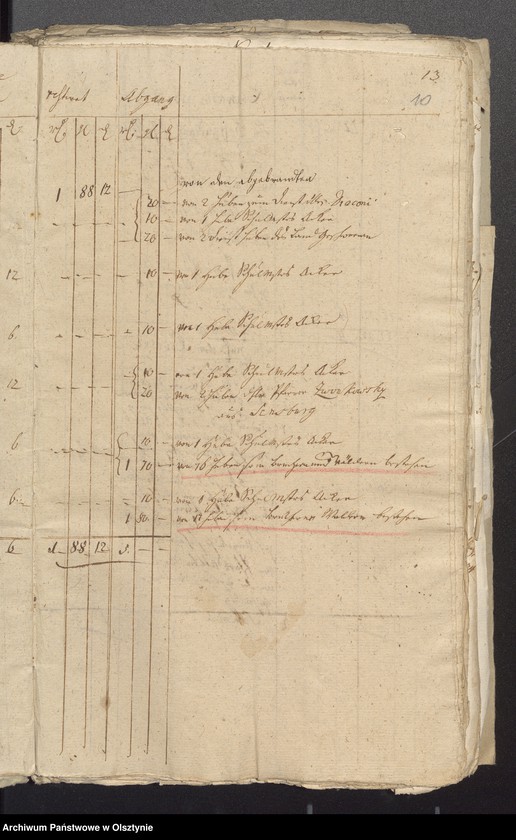 image.from.unit.number "Jahr Kirchen Rechnung der Seehestenschen Kirchen aller Einnahme und Ausgabe wie auch Bau-Rechnung"