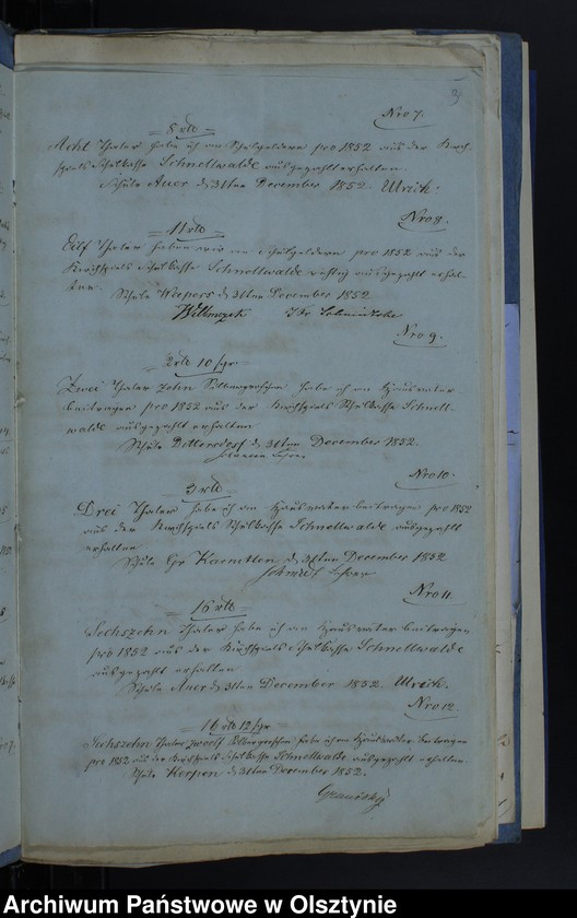 image.from.unit.number "Ausgabe Beläge der Kirchspiels Schulkasse"