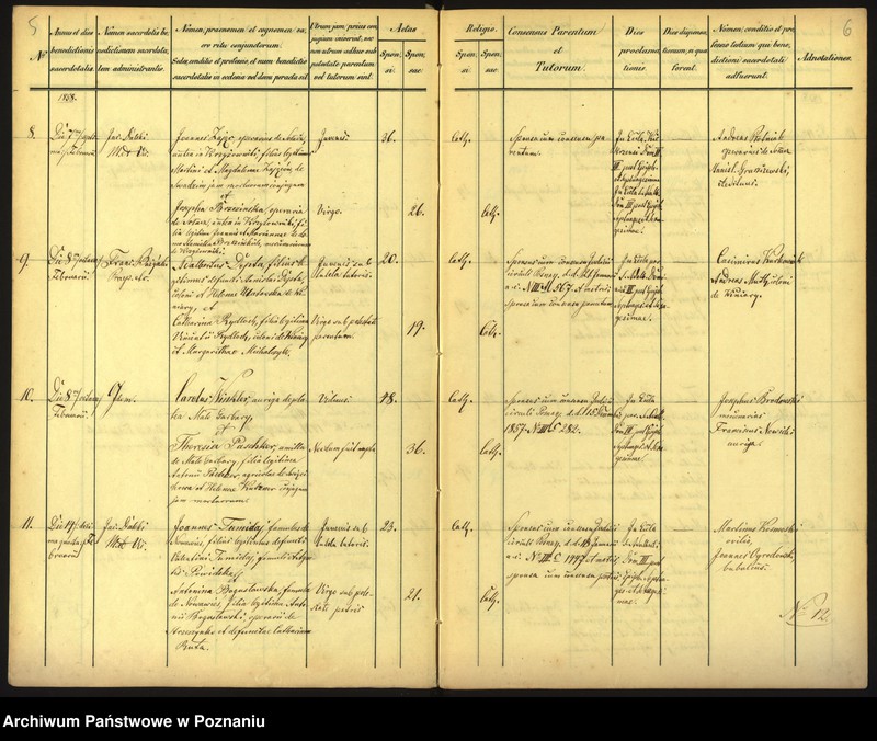 Obraz 6 z jednostki "Księga małżeństw"