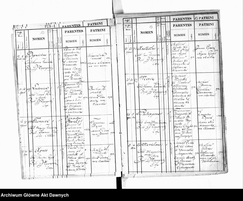 image.from.unit.number "Parafia: Kozłów. Dekanat: Brzeżany. Księga metrykalna urodzeń, ślubów i zgonów dla miasta Kozłów i wsi: Dmuchawiec, Horodyszcze*, Pokropiwna, Słobódka, Taurów**, Zabojki***."