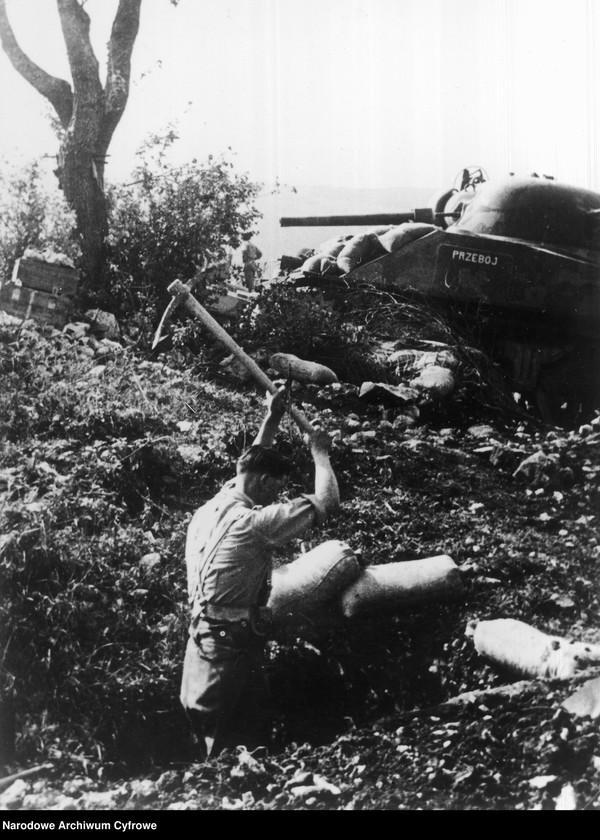 image.from.unit.number "Samodzielna 2 Brygada Pancerna 2 Korpusu Polskiego w bitwie o Monte Cassino"