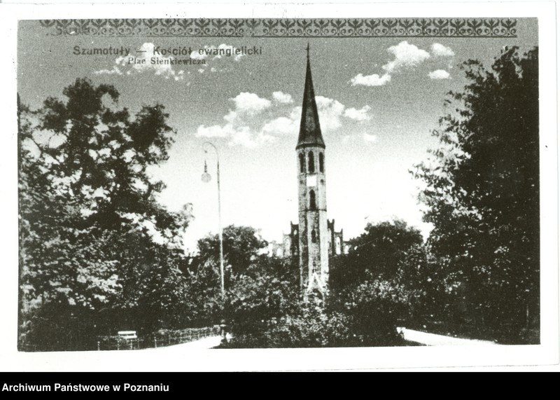 Obraz 1 z jednostki "Szamotuły - kościół ewangelicki, Plac Sienkiewicza"