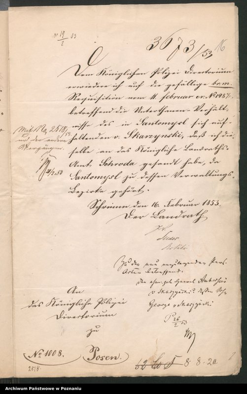 Obraz 19 z jednostki "A. betr. den polnischen General Ambrosius von Skarzyński"