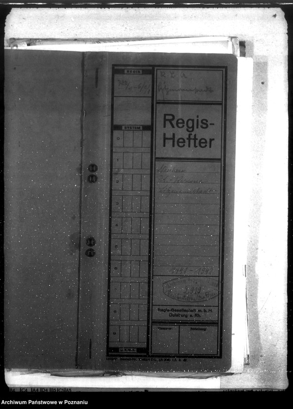 Obraz 4 z jednostki "Neubau. Polizeikaserne - Litzmannstadt"