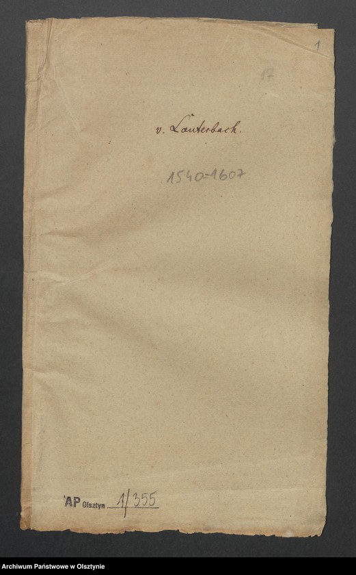 image.from.unit.number "V. [von] Lauterbach [Sprawa długów Mathiasa Adama von Lauterbacha]"