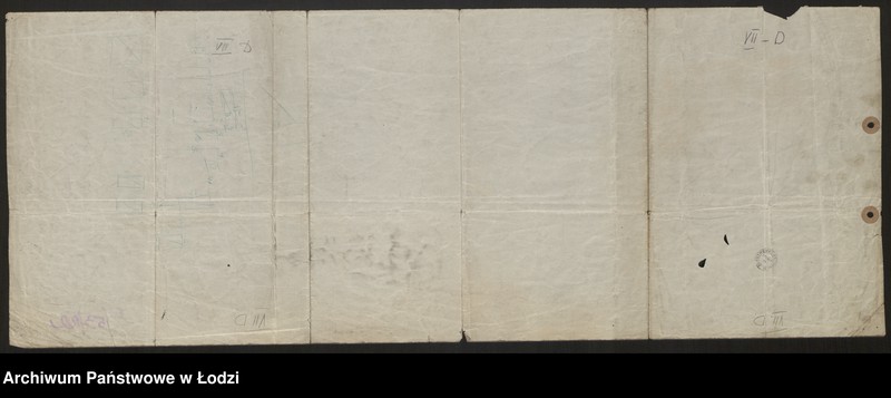 Obraz 2 z jednostki "Fragment planu m. Łodzi Sekcja VII D"