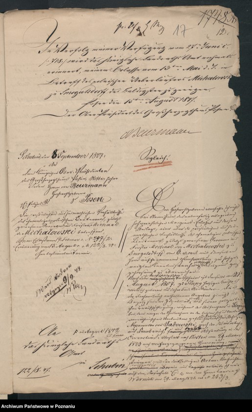 Obraz 20 z jednostki "A. betr. Michael von Michałowski aus Słupy, Kreis Schubin"