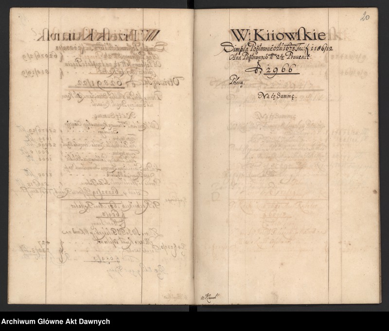 image.from.unit.number "Rozliczenie z pogłównego uchwalonego w 1678 r."