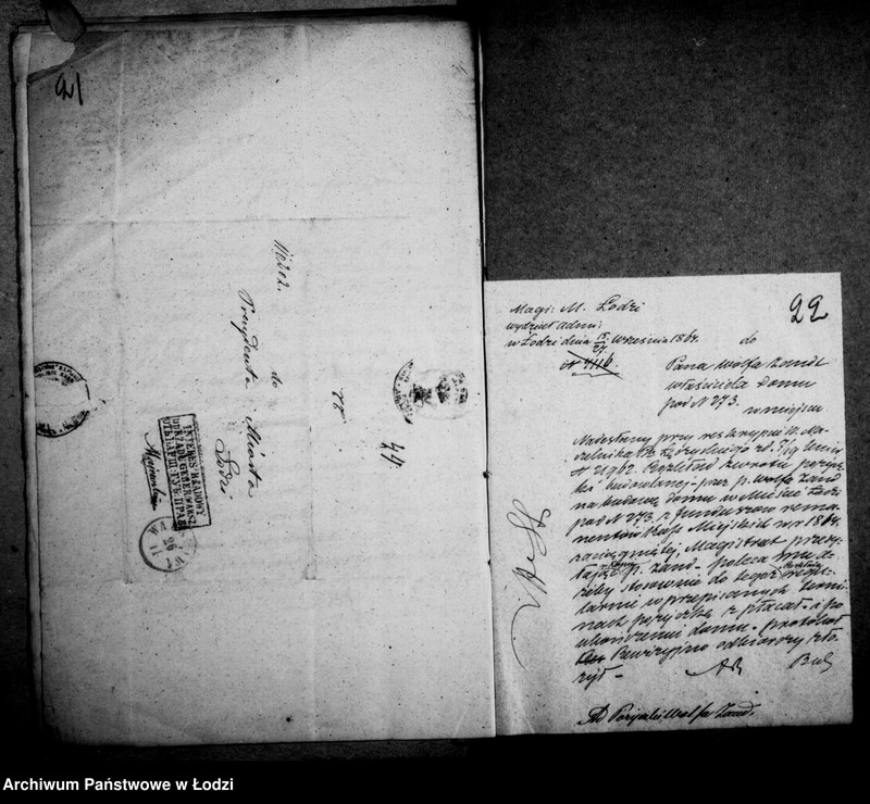 Obraz 18 z jednostki "Akta w przedmiocie pożyczki bankowej Wolfa Zanda"