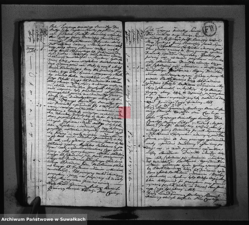 image.from.unit.number "Akta Małżeństwa Stanu Cywilnego Gminy Berznickiey z roku 1816"