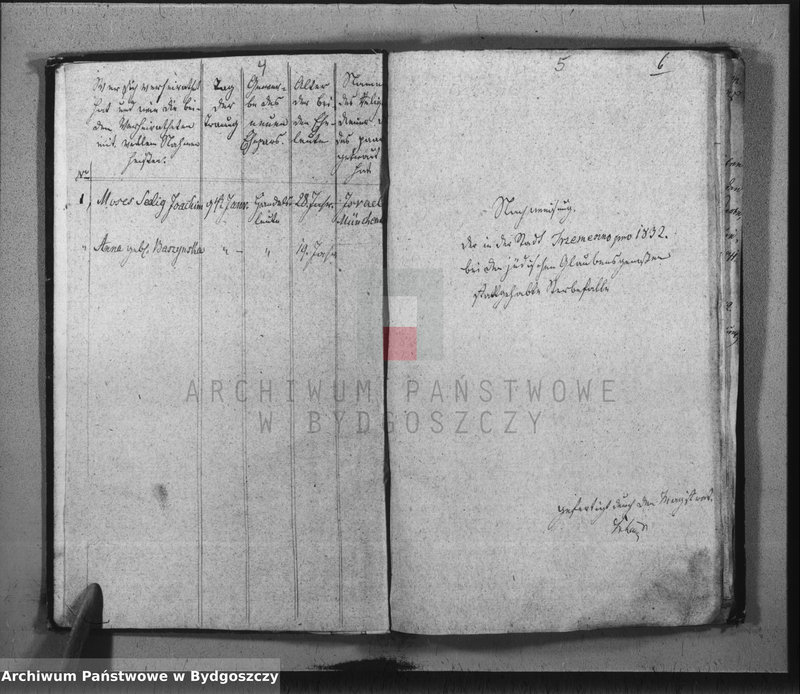 image.from.unit.number "Duplicate der Civil Standes Bücher der Juden Gemeinde zu Trzemeszno"