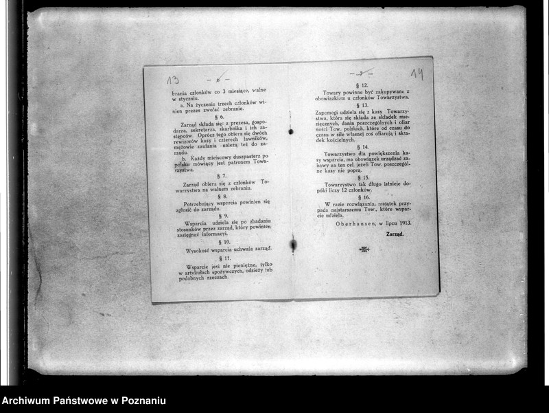 Obraz 18 z jednostki "Korespondencja, wycinki prasowe, wykazy, sprawy finansowe"