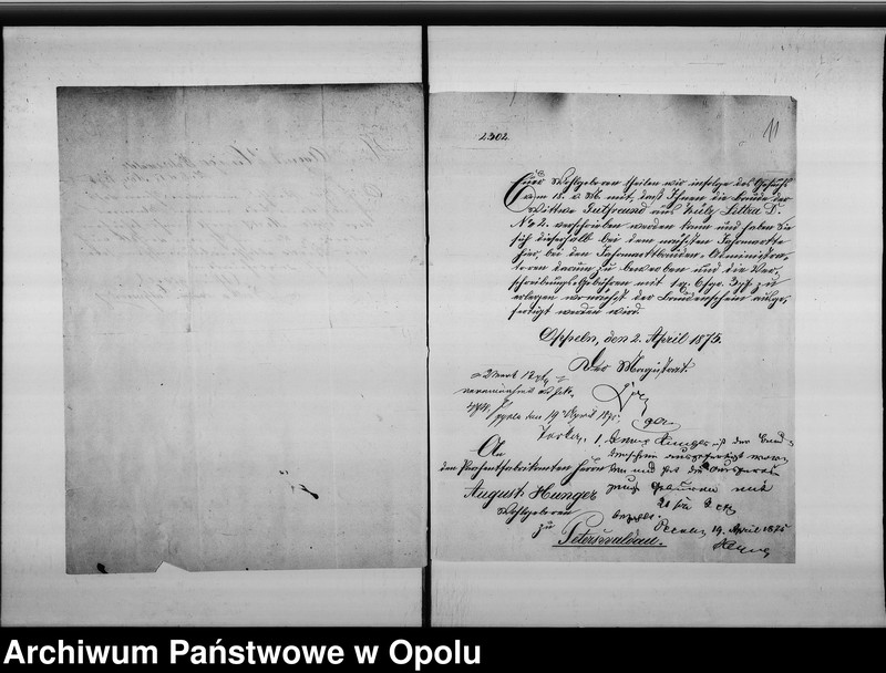 Obraz 14 z jednostki "Acta des Magistrats zu Oppeln betreffend die Regulirung der Jahrmarkt Bauden. Vol. I"