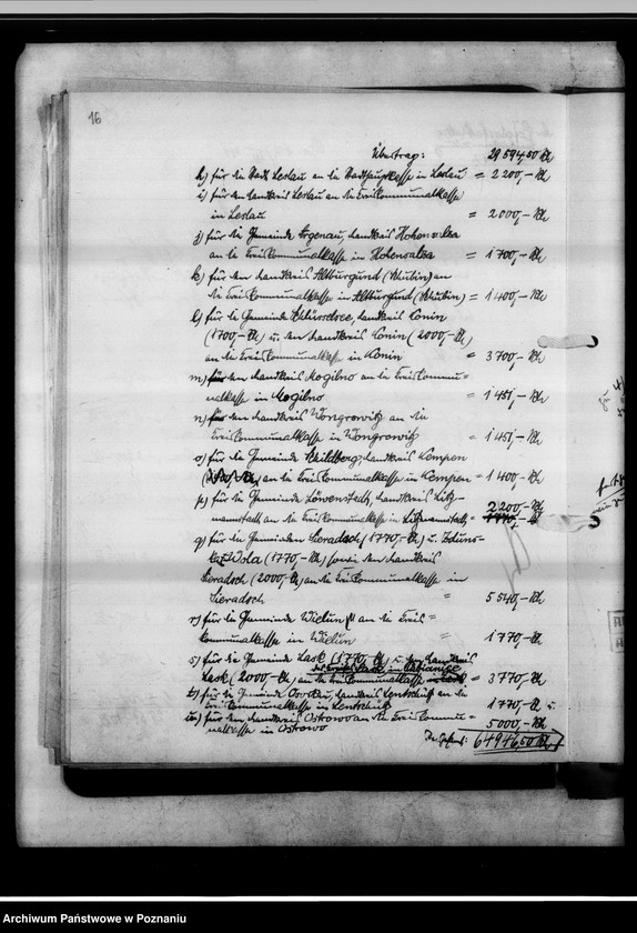 Obraz 20 z jednostki "Beihilfen an leistungsschwache Gemeinden zur Beschaffung von H.J.-Heimen."