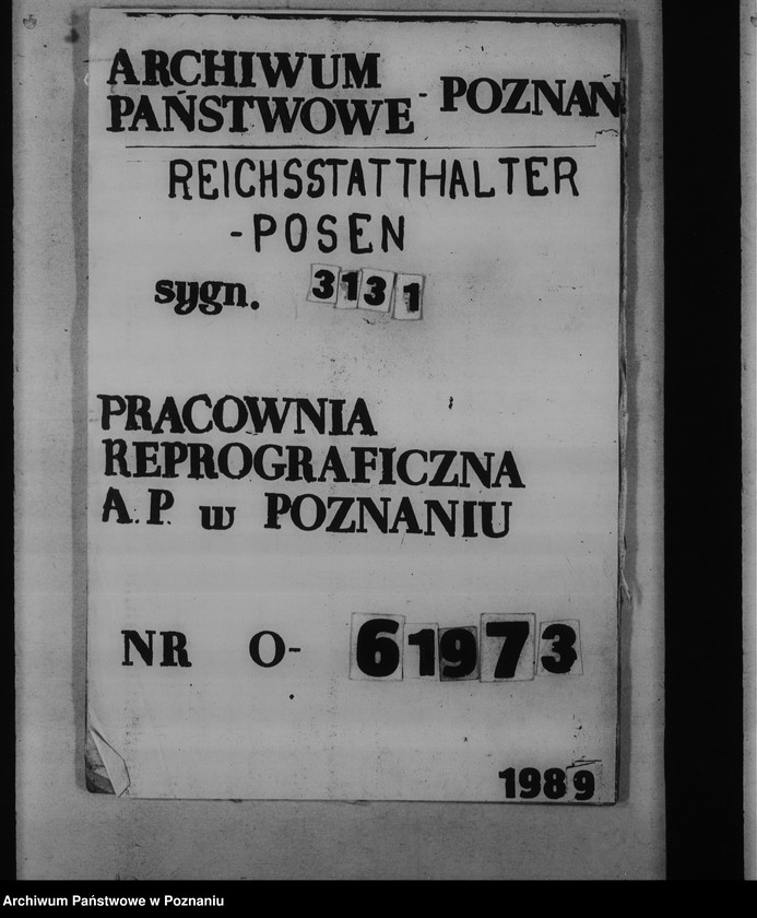 Obraz 1 z jednostki "Finanzämter - Neubauten der Dienstgebäude in Leslau, Lissa, Gnesen, Turek"
