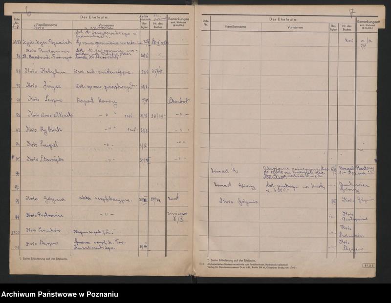Obraz 6 z jednostki "Ewidencja wydanych [egzemplarzy] Roczników Powstania Wielkopolskiego z 1947 r. oraz dziennik podany Sekretariatu Zarządu Głównego Związku Powstańców Wielkopolskich."