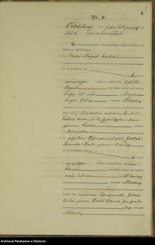 image.from.unit.number "Heiraths-Haupt-Register Nr 1 - 16"