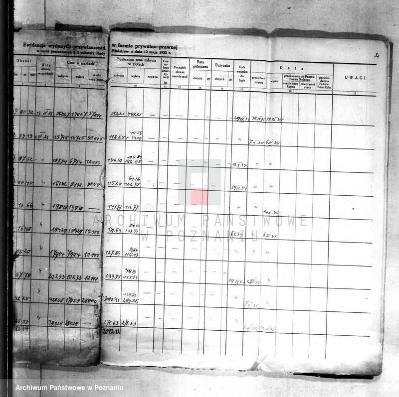 Obraz 4 z jednostki "/Ograniczenie obrotu nieruchomościami powstałymi z parcelacji/ pismo okólne Ministerstwa Rolnictwa i Reform Rolnych."