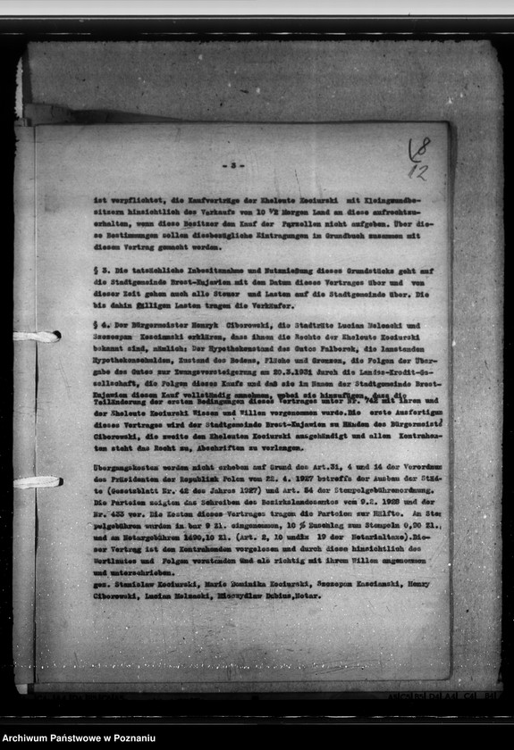 Obraz 16 z jednostki "Eigentumrechte an Ländereien der St. Brest, Landkreis Leslau (Włocławek)"