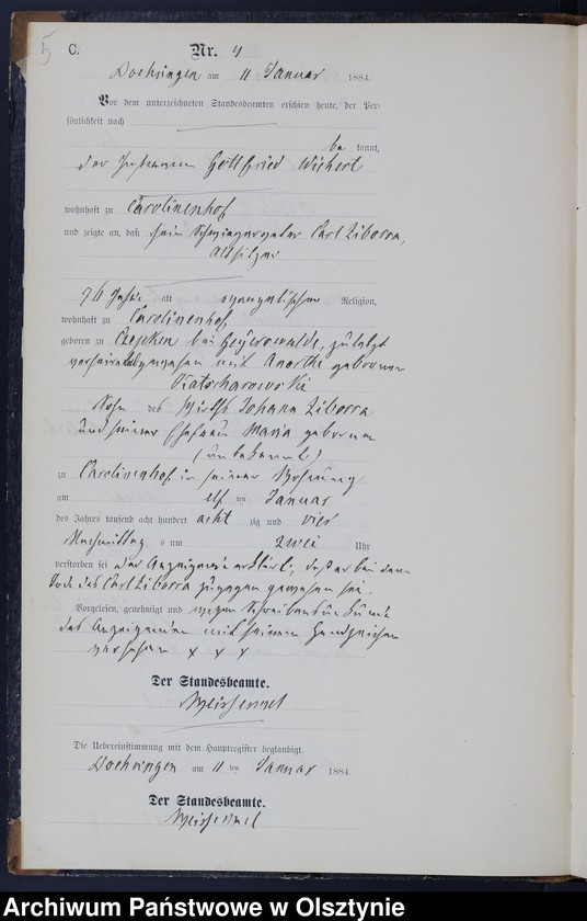 image.from.unit.number "Sterbe-Neben-Register Nr 1 - 42"