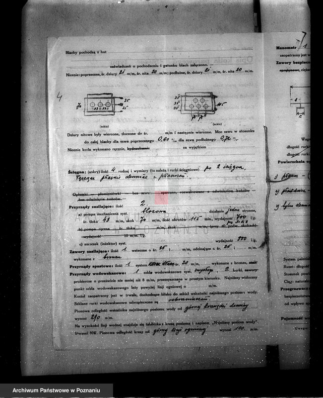 Obraz 7 z jednostki "Mleczarnia parowa w Jerce pow. kościański własność Otton Bermuth z Borowa nr woj. kotła 1816"