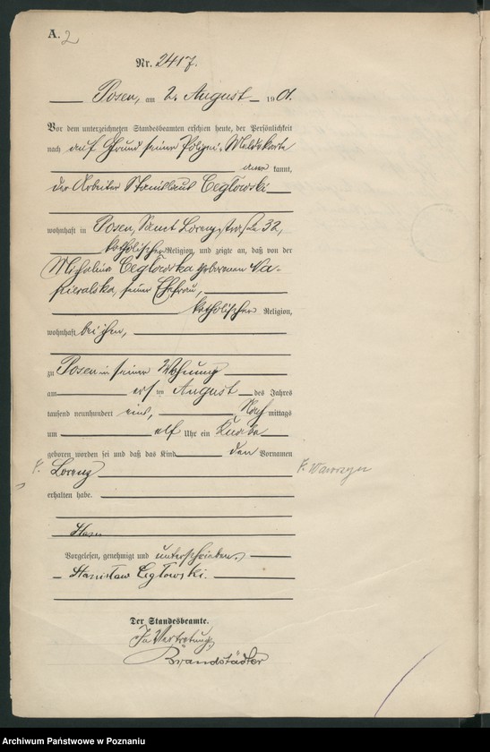 Obraz 5 z jednostki "Księga miejscowa urodzeń t. V"