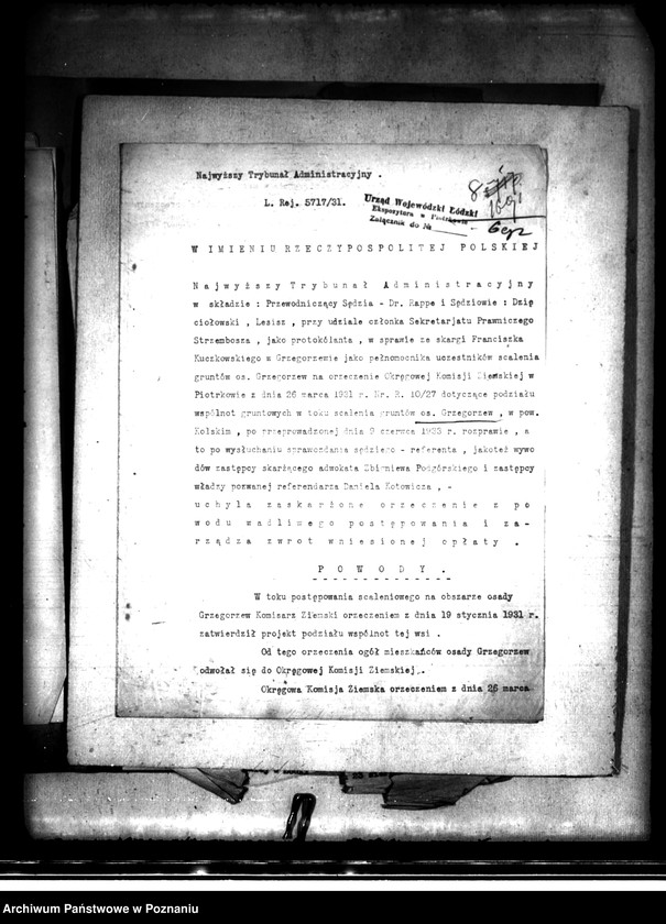 image.from.unit.number "/Scalenie gruntów we wsi Grzegorzew powiatu kaliskiego/"