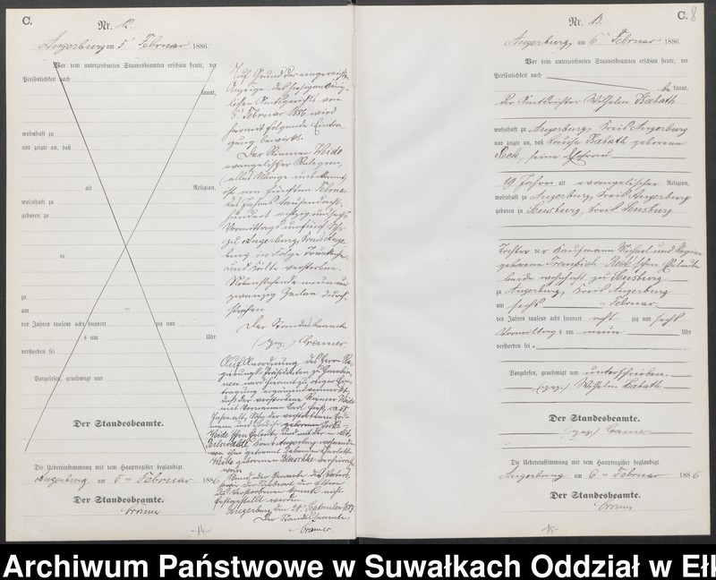 image.from.unit.number "Sterbe-Neben-Register des Preussischen Standes-Amtes Angerburg Kreis Angerburg"