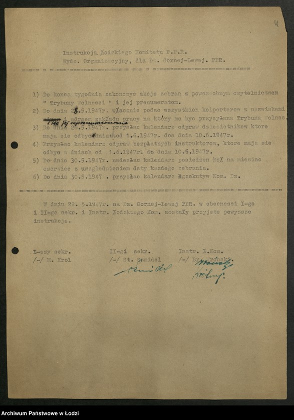 Obraz 5 z jednostki "Instrukcje i okólniki Wydziału"