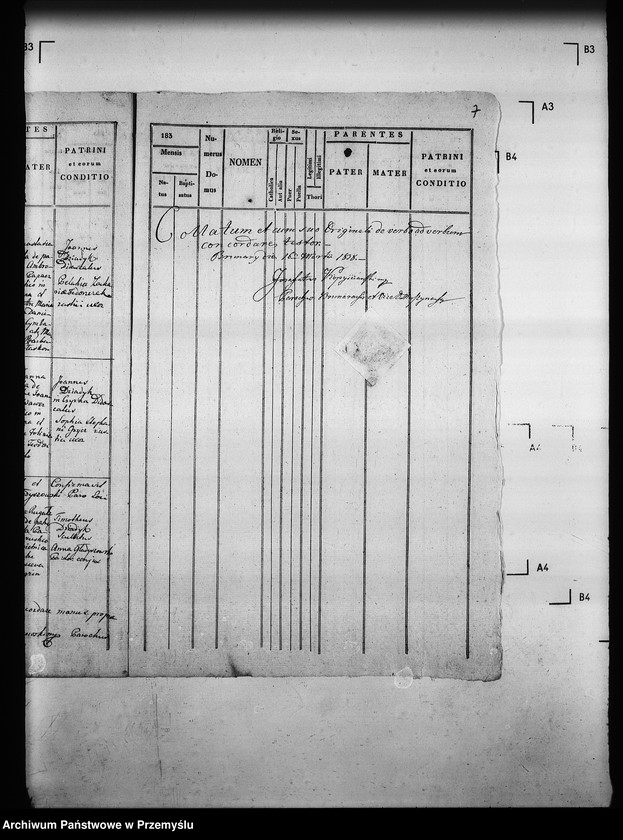 Obraz 11 z jednostki "[Kopie ksiąg metrykalnych parafii Czyrna z filią Piorunka (dekanat Grybów)]"