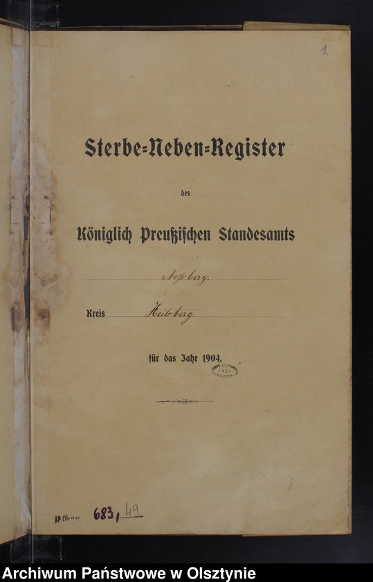 image.from.unit.number "Sterbe-Neben-Register Nr 1 - 11"