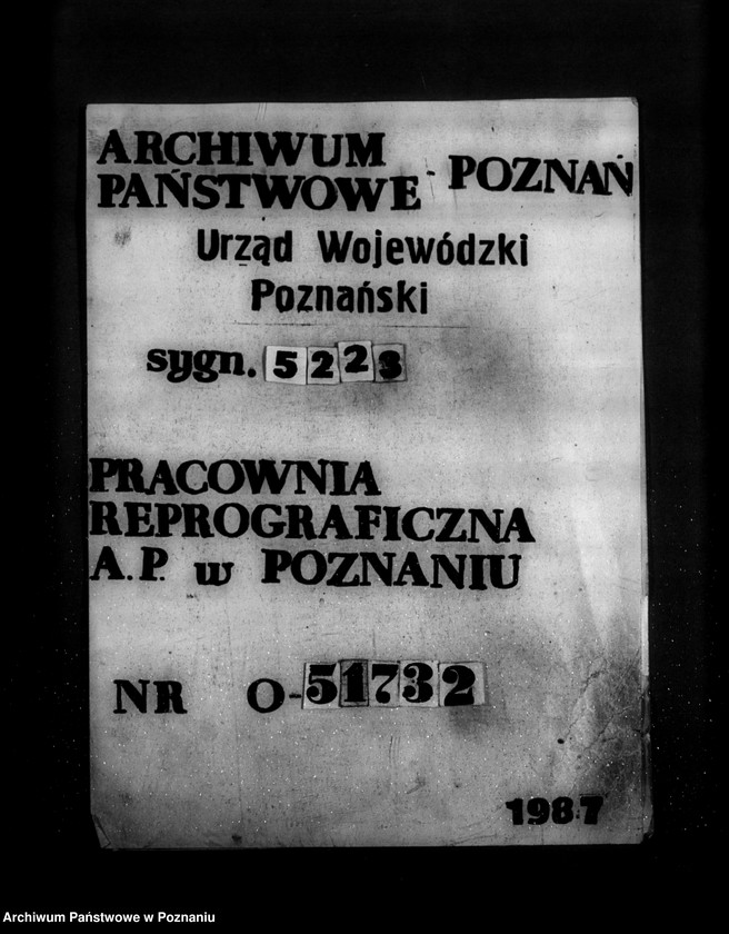 Obraz 1 z jednostki "Kwestionariusz Gazowni Miejskiej w Jutrosinie powiat rawicki"