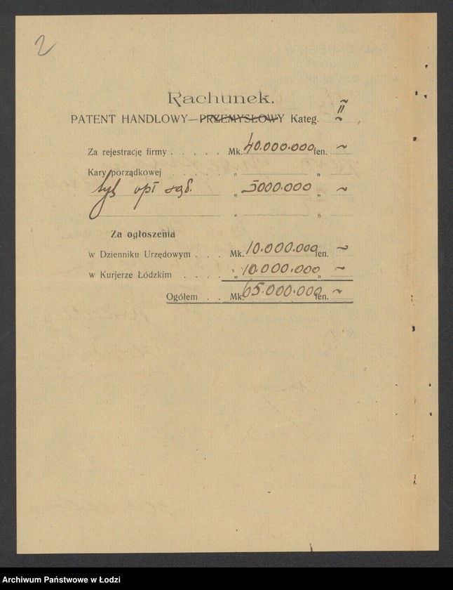 Obraz 4 z jednostki "Hersz Guterman- sprzedaż owoców"