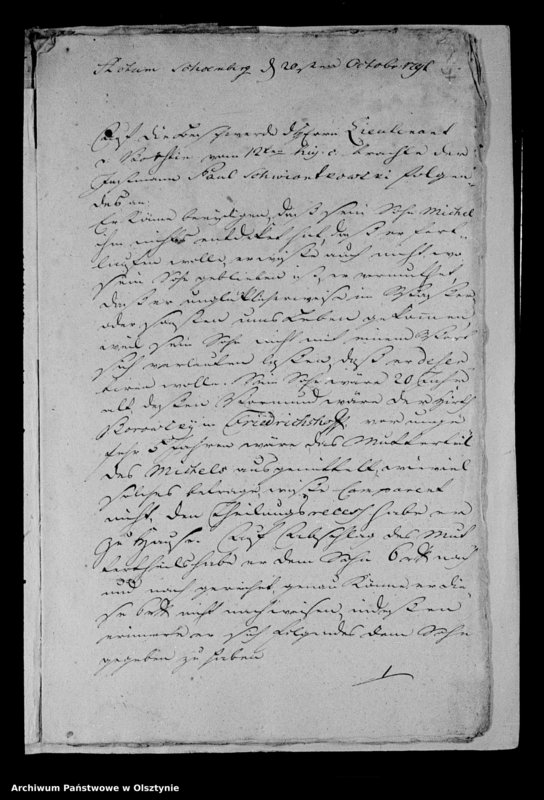 Obraz 7 z jednostki "Lt. Frh. von Borstin contra Instmann M. Świątkowski"