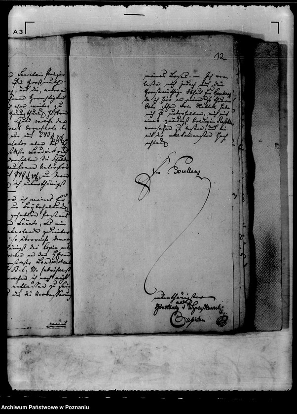 Obraz 17 z jednostki "Die Entlassung und Pensionierung des Herrn Oberförsters von Wyrzykowski zu Moschin /Mosina/."