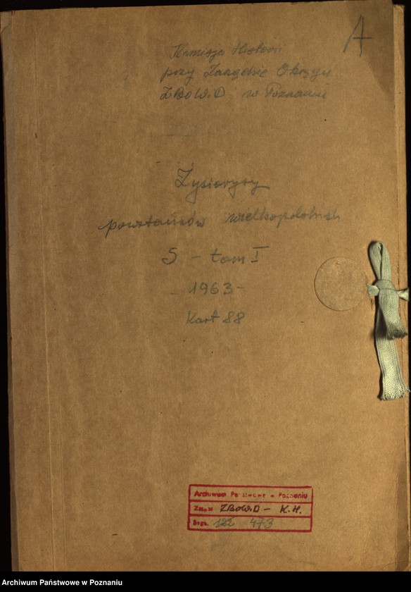 Obraz 7 z jednostki "Życiorysy powstańców wielkopolskich: S - tom l /Saberniak Tomasz - Sieradzki Piotr/."