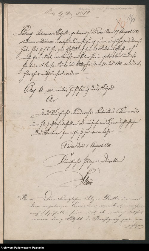 Obraz 19 z jednostki "A. betr. Ludwig Kotzold, Stud. med."