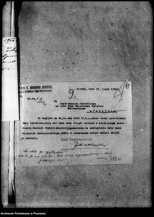 Obraz 20 z jednostki "Sprawy osobowe Pobory i podatki"