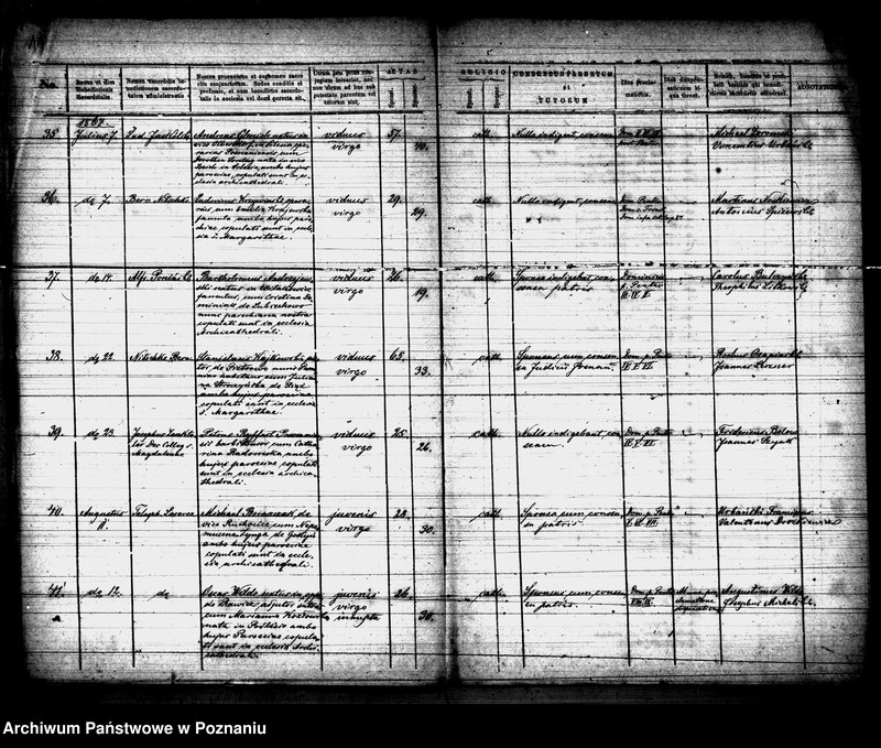 Obraz 7 z jednostki "Księga małżeństw"