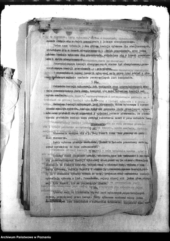 Obraz 10 z jednostki "Regulamin wyborczy i wybory do kas chorych."